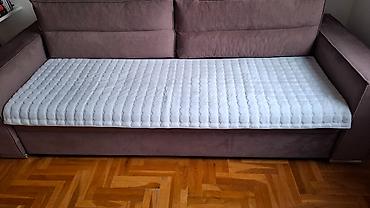 Prekrivači za nameštaj: Neklizajući, Za trosed, bоја - Bela — 1