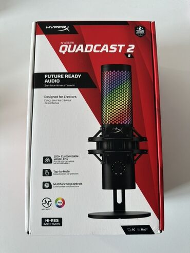 mikro nausnik qiymeti: Новый Проводные Микрофон HyperX, Самовывоз, Бесплатная доставка, Платная доставка