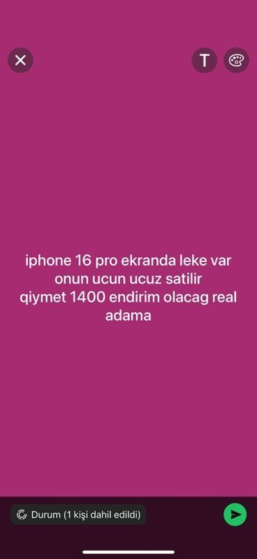 купить аэрогриль в баку: IPhone 16 Pro, 128 GB, Black Titanium, Face ID