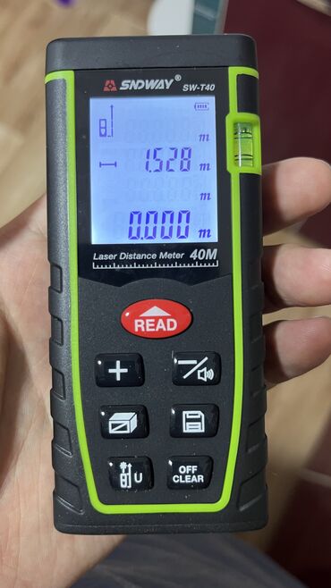 лазерный рулетка: Лазерные измерители длины Рулетка с уровнем SNDWAY 40 метров - 3000