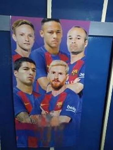 postamenti: BARCELONA FC PESKIR NOV STARI MODEL MESI, INIJESTA, NEJMAR | Cene — 2