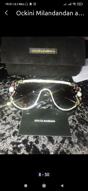 Eynəklər: Gün eynəyi, Dolce & Gabbana, Yeni — 17