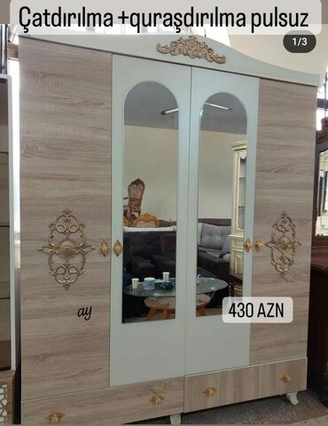 *Dolab* . 📏Ölçü 160×47×2 . 📌qiymet 430 AZN . 🌈Rəng seçimi var