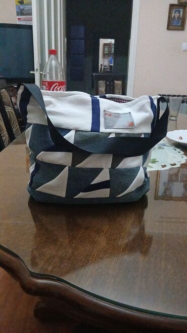 mustikle za cigare: Shoulder bag, Handmade, Material: Cotton