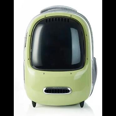heyvan yeml: Petkit Breezy 2 Smart Cat Carrier Green (P7704GREEN) Müasir və ağıllı — 1