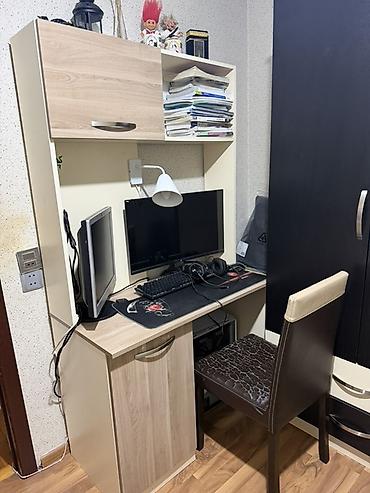 Детская мебель: Uşaq/yeniyetmə otağı üçün mebel dəsti Tərkib: - 2 qapılı şkaf – — 2