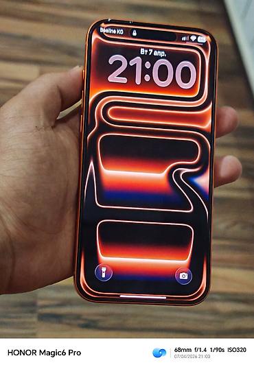 Apple iPhone: IPhone 17 Pro Max, Новый, 256 ГБ, Оранжевый, Защитное стекло, Чехол, Кабель, 100 % — 9