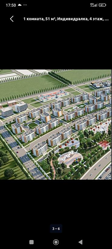 Новостройки от застройщика: Строится, Индивидуалка, 1 комната, 51 м² — 3