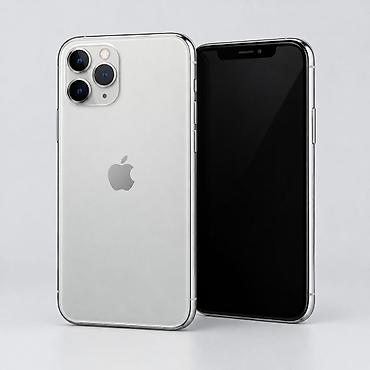 iphone batarya: IPhone 11 Pro, 256 GB, Gümüşü, Barmaq izi, Face ID, Sənədlərlə — 1