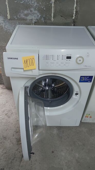стиралку киргизию: Стиральная машина Samsung, Б/у, Автомат, До 5 кг, Компактная