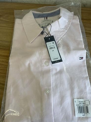 hilfiger: Köynək, Tommy Hilfiger, S, rəng - Çəhrayı — 3