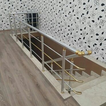 Pilləkən məhəccərləri: Şəkillərdə müxtəlif layihələr və tərtibat nümunələri göstərilib — 12