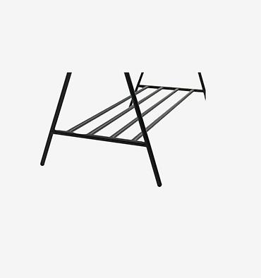 Шкафы-вешалки: Metal paltar asqısı və ayaqqabı rəfi – minimal dizayn - Material: toz — 2
