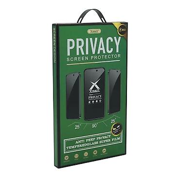 tablet 10 inča: Folija za zastitu ekrana GLASS X mart 9D PRIVACY za iPhone 14 Pro — 1