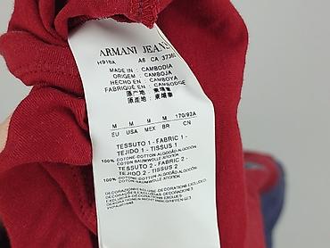 denim: Armani Jeans, Koszulka dla mężczyzn, rozmiar M — 5