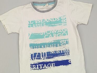 koszulka z motywem gór: Koszulka, 4-5 lat, 110-116 cm, stan - Dobry