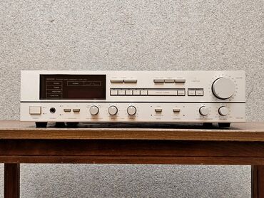 Pojačala i prijemnici: DENON DRA-350 stereo risiver - Klasičan srebrni front sa velikim — 2