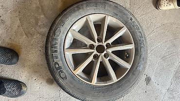 стук клин: Летнее колесо в сборе: шина Hankook Optimo H426 + литой диск. 16 — 2