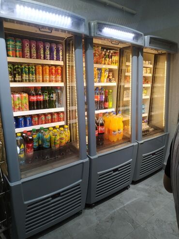 двух дверные холодильник: Для напитков, Для молочных продуктов, Кондитерские, Россия, Б/у