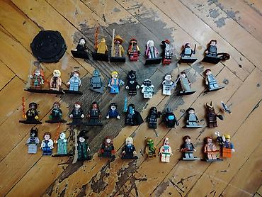LEGO mini-fiqur kolleksiyası – müxtəlif temalı personajlar dəsti -