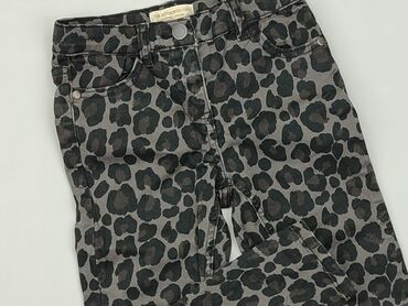 sukienki letnie czarne w groszki: Material trousers, Next, 5-6 years, 110/116, condition - Very good