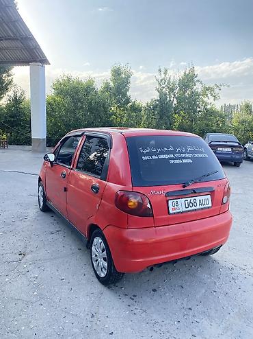 devo matiz: Daewoo Matiz: 2007 г., 0.8 л, Механика, Бензин, Хэтчбэк — 6