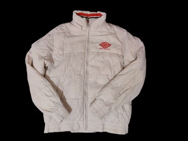 самые модные пуховики: Мужская куртка, M (EU 38), Dickies Loretto, Б/у, цвет - Белый, Самовывоз