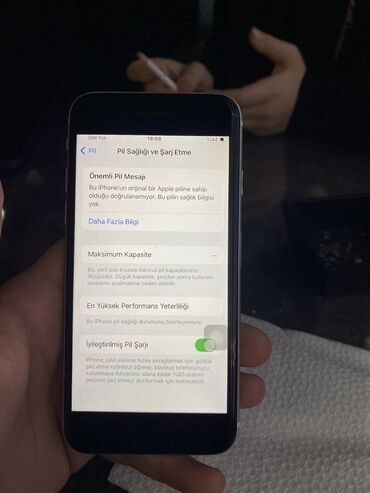 nahçıvan iphone fiyatları: IPhone SE 2020, 128 GB, Ağ, Barmaq izi