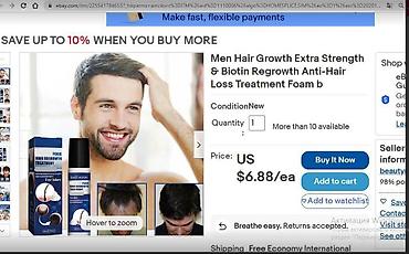 Уход за телом: США Миноксидил ОРИГИНАЛ от облысения ПЕНКА СПРЕЙ КОТОРУЮ НЕ — 11