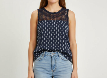 czerwone t shirty levis: Esmara, Топ жіночий, розмір XS