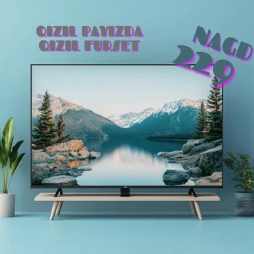 Paltaryuyan maşınlar: Yeni Televizor Nikai 32" HD (1366x768), Pulsuz çatdırılma, Ödənişli çatdırılma