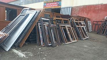Plastik pəncərələr: İşlənmiş İkiqat şüşə paketi Plastik pəncərə, Еni: 140 sm, Uzunluğu: 150 sm, Ödənişli quraşdırma — 8