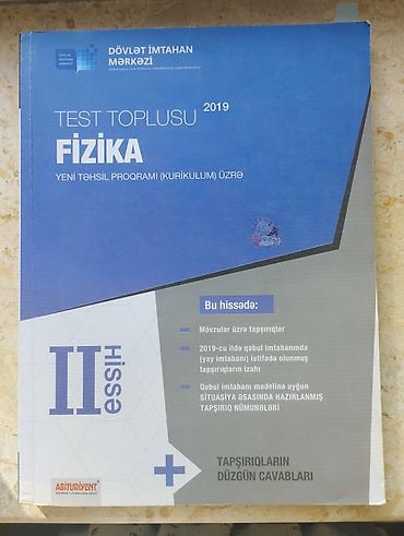 Тесты: DİM “Test Toplusu 2019” – Kurikulum üzrə fənn dəstləri Tərkib: - — 3