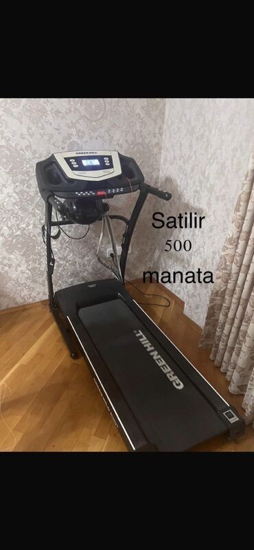 Maskalar, eynəklər: GREENHILL qaçış trenajoru - Elektron panel və LED ekran: sürət, vaxt
