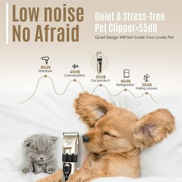 Oprema za kućne ljubimce: Masinica za sisanje pasa za pse 9u1 + pedikir set Detalji o proizvodu — 10