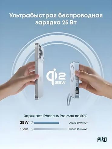 Внешние аккумуляторы: Ugreen Qi2 Magnetic Wireless Power Bank модель:ugreen pb772 — 3