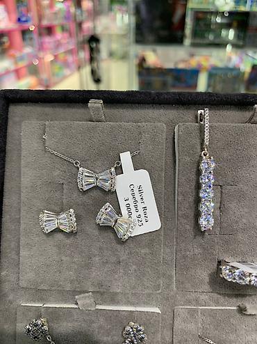 Серебряные наборы украшений: Набор украшений, Проба 925, Женские, Новый — 7