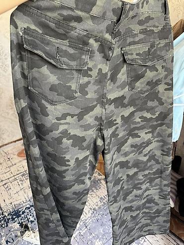 Айымдардын кийими: Жынсылар, Бэгги, Кытай, Бели өйдө, 2XL — 2
