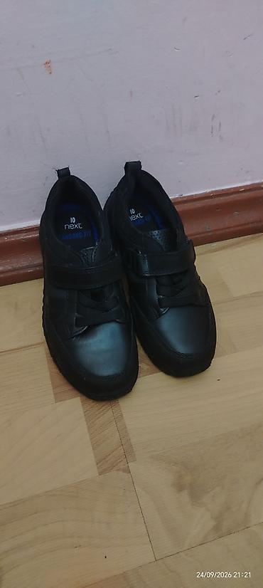 Другая детская обувь: NEXT – Uşaq məktəb ayaqqabısı - Model: Black Wide Fit (G) School — 5
