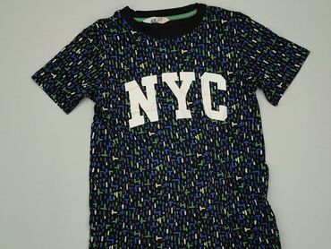 fc barcelona koszulki: Koszulka, H&M, 10 lat, 134-140 cm, stan - Dobry