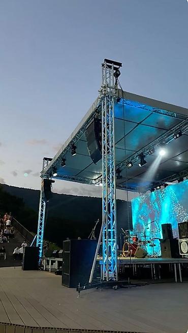 сцена аренда: Аренда уличных сцен под ключ - Сценические комплексы на фермах из — 7
