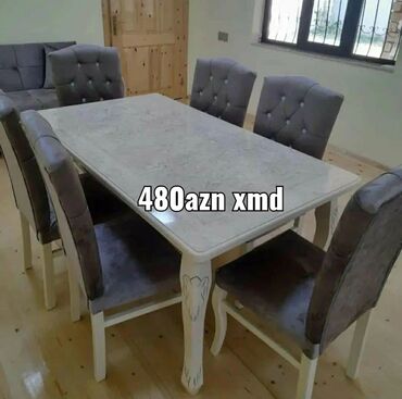 Qonaq otağı üçün, Yeni, 6 stul