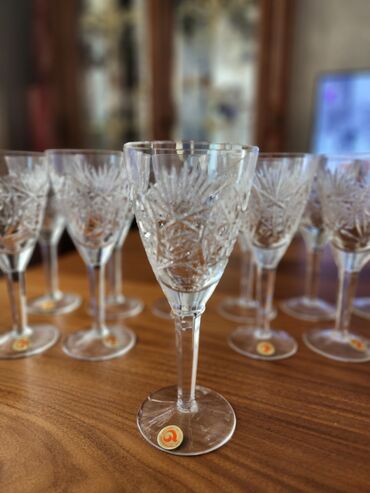 Rümkalar: Rümkalar, rəng - Ağ, Xrustal, 12 ədədli dəst, Rusiya — 4