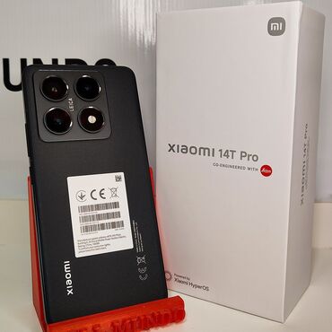 телефон флай на запчасти 4416: Xiaomi 14T Pro, 512 GB, rəng - Qara, 
 Barmaq izi, Simsiz şarj, İki sim kartlı