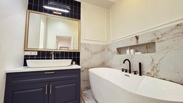 раздольное бишкек: 3 комнаты, 107 м², 11 этаж, Дизайнерский ремонт