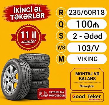 bakı qebele avtobus: ✅ 235/60R18 Bir cüt yaxşı vəziyyətdə iki ədədin qiyməti 100Azn 📢 — 5