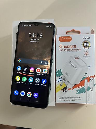 Мобильные телефоны и аксессуары: Realme C11 (2021), 32 ГБ, цвет - Зеленый, Сенсорный — 5