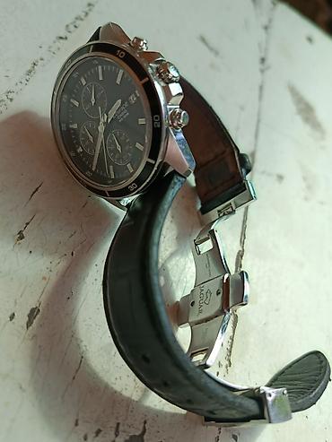 saat edifice: İşlənmiş, Qol saatı, Curren, rəng - Qara — 1