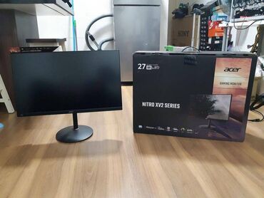 hyper x cloud: Монитор, Acer, Колдонулган, LCD, 27" - 28"