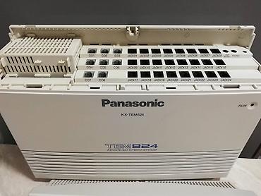 Modemlər və şəbəkə avadanlıqları: İDEAL vəziyyətdə olan; -- Panasonic KX-TES824 markalı Mini ATS-8 — 8